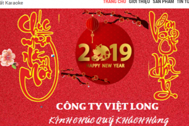 Thiết kế web Công ty Việt Long